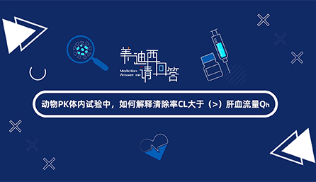 动物PK体内试验中，如何解释清除率CL大于肝血流量Qh