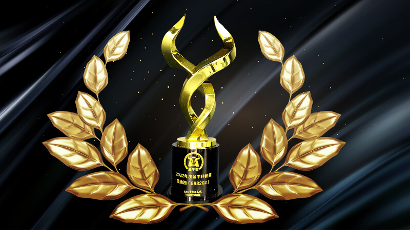 喜报！不朽情缘mg官网荣获2023年度“金牛科创奖”